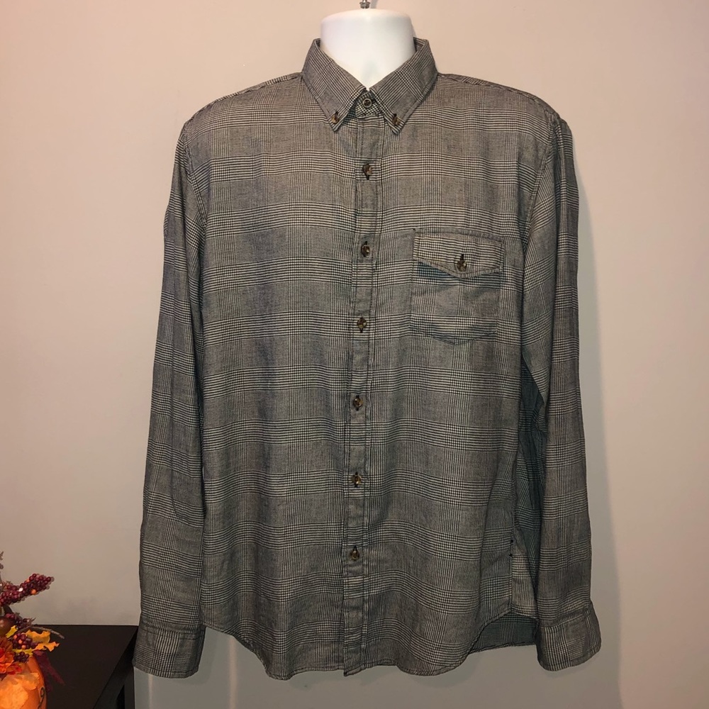 J Crew Brushed Twill Long Sleeve Button Down Shirt